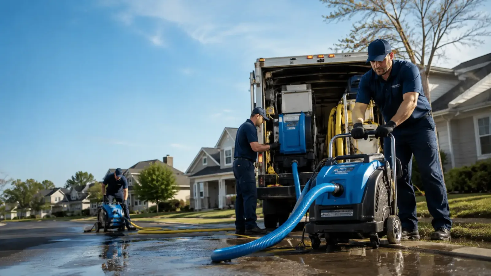Flood Damage Cleanup in Lost Creek, WV
